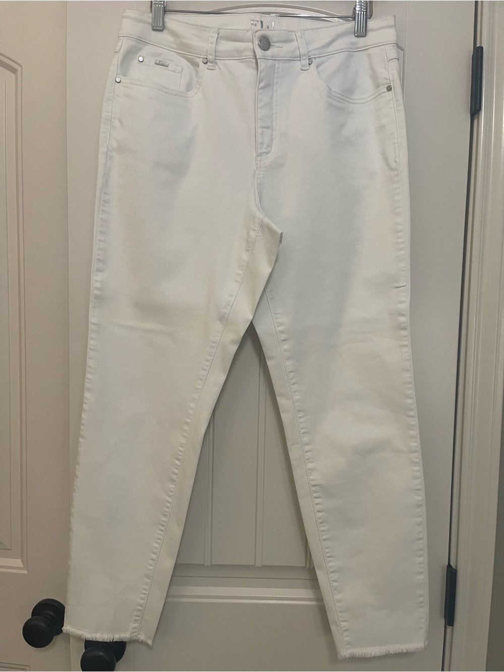 FDJ “Olivia” White High-Rise Women's Jeans